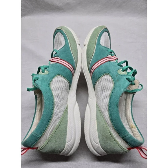 Rockport Walkability Women's Shoes Size 8.5 M White & Turquoise- No Insoles - Picture 10 of 12